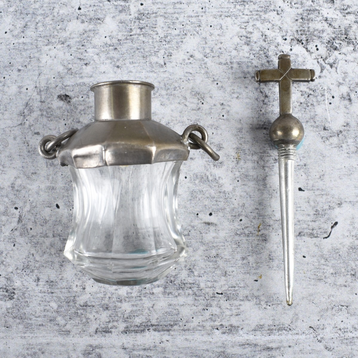 Spanish Colonial Holy Water Vials