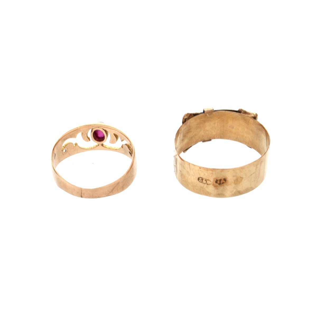 Antique Gold Rings