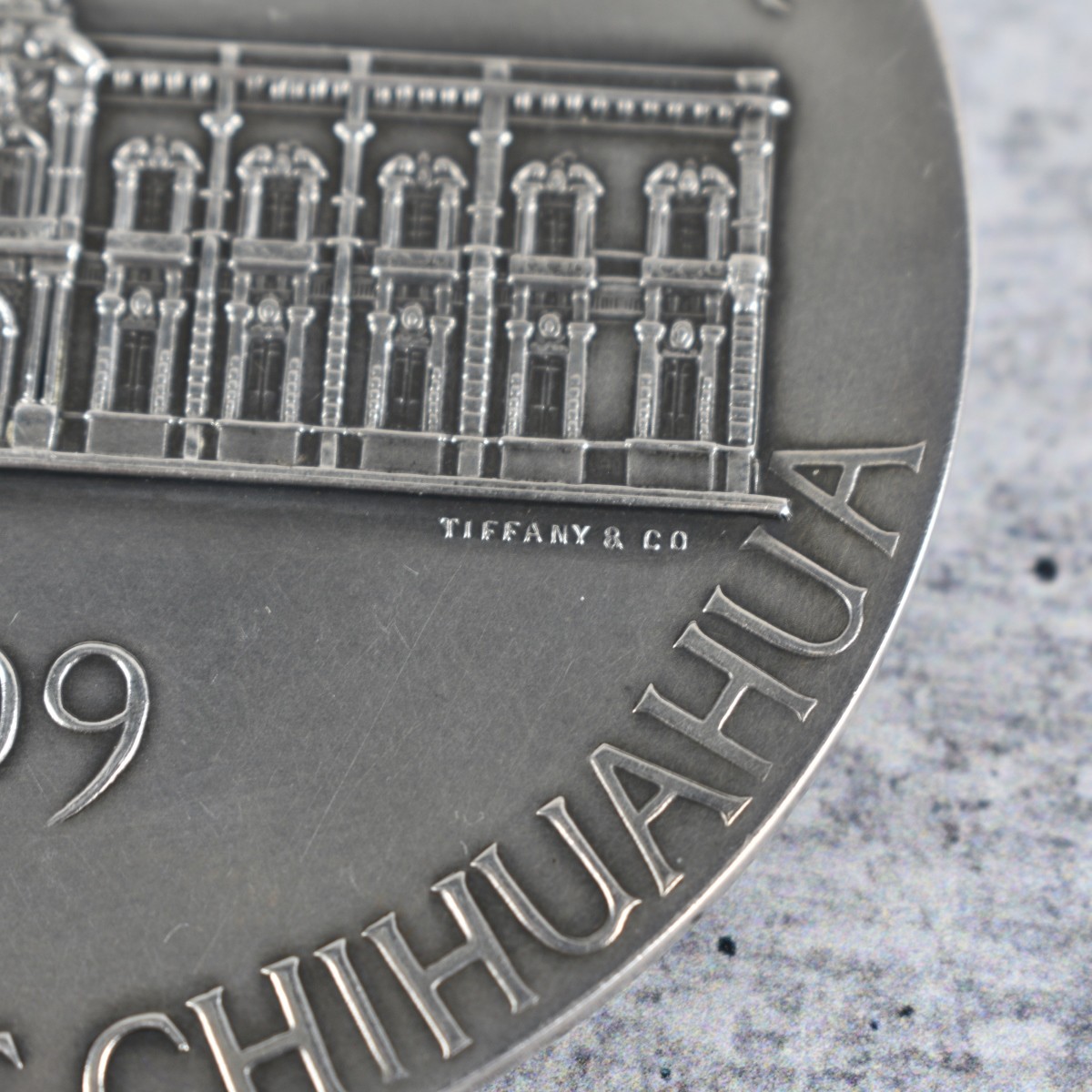 1909 Tiffany & Co Silver Commemorative Token