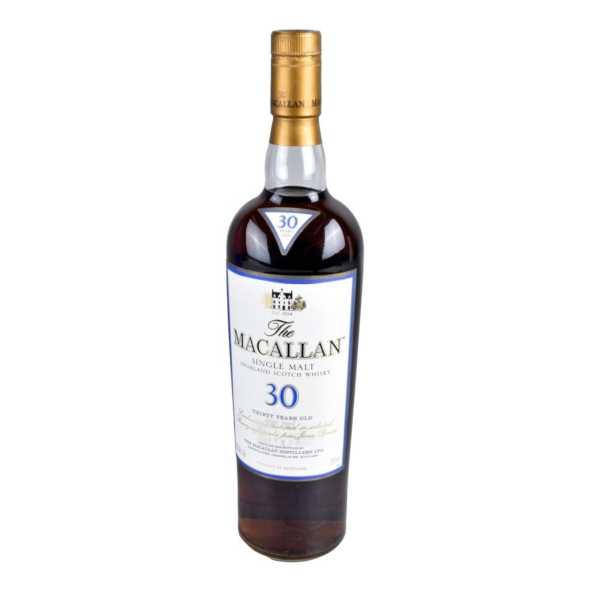 Macallan 30 Years Old Whisky 750ml