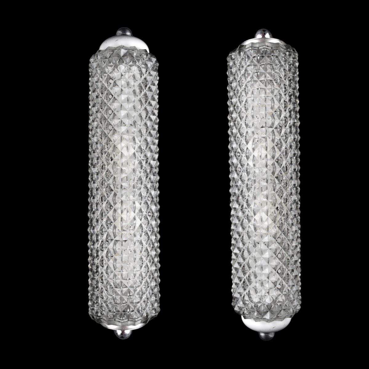 Pair of Targetti Sankey Glass Sconces