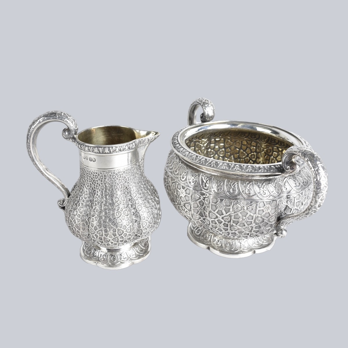 Hunt and Roskell Silver Tea Service