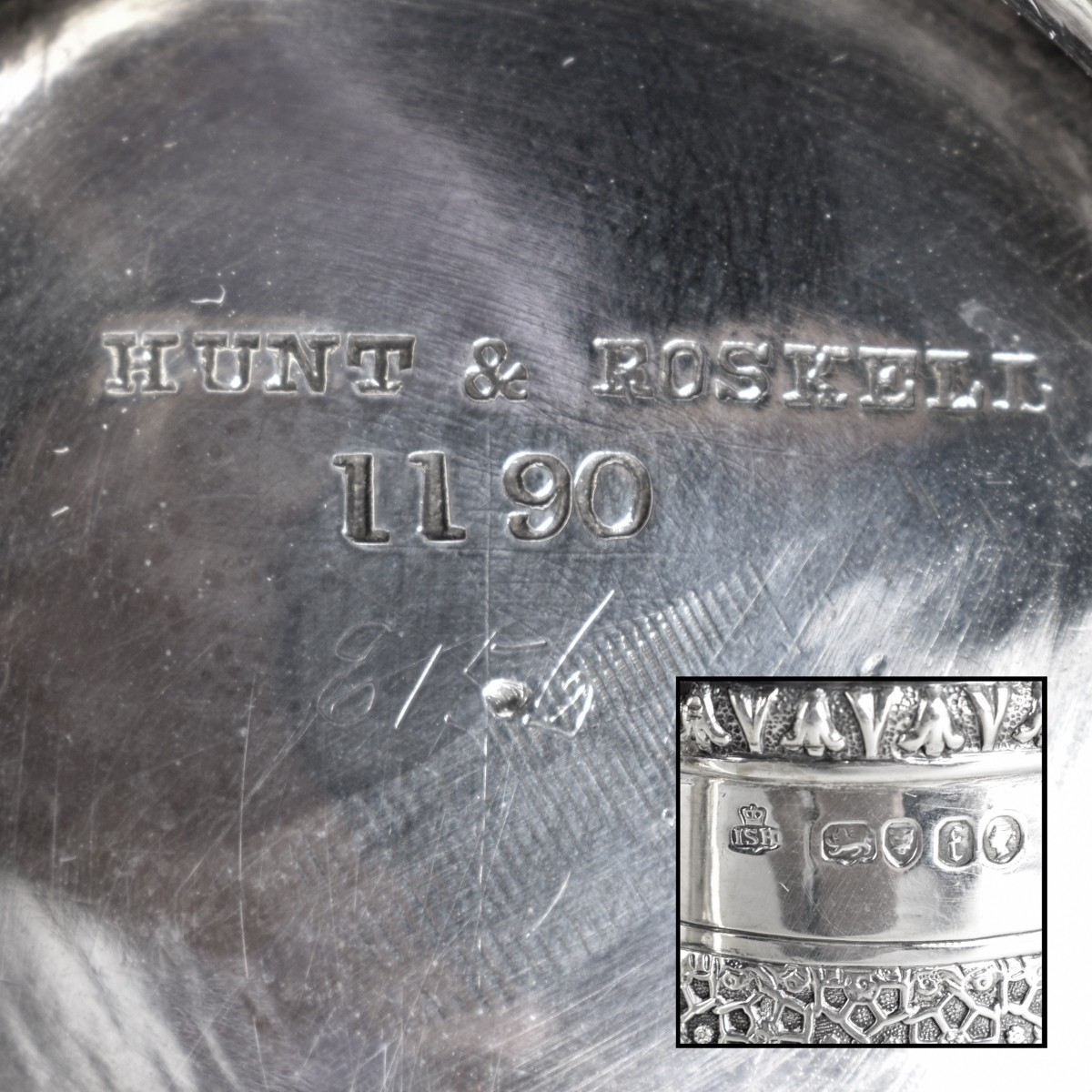 Hunt and Roskell Silver Tea Service