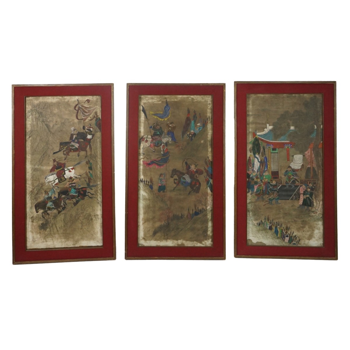 Three Chinese Watercolors