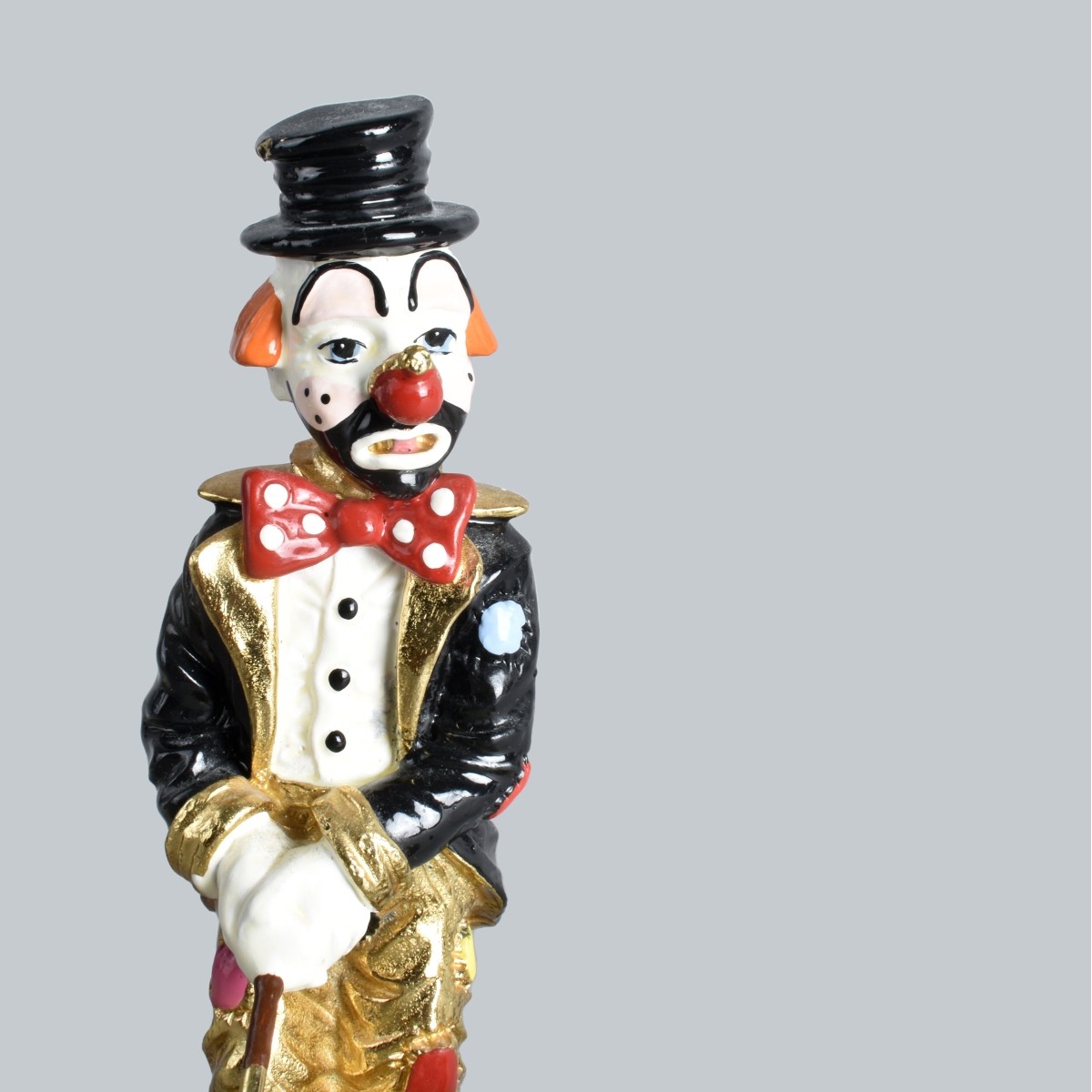 Ron Lee Enamel Clown Figures