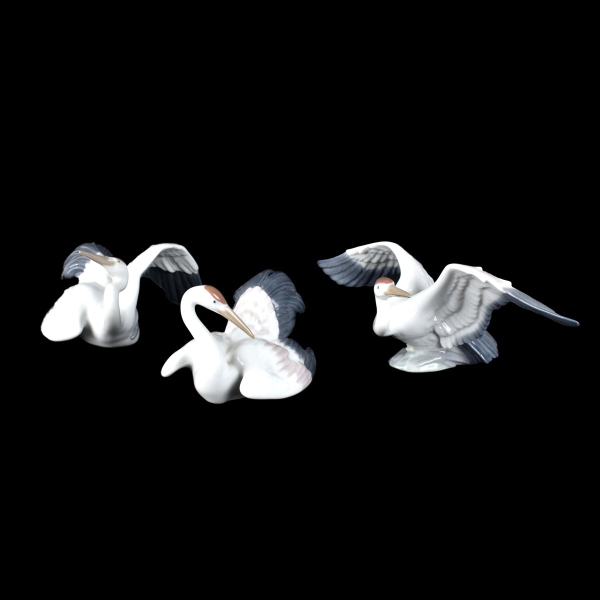 Three Lladro Porcelain Figurines