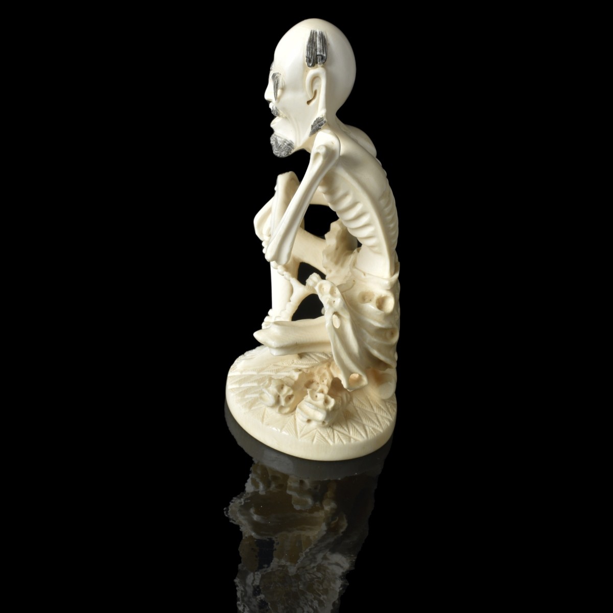 Chinese Lohan Figurine
