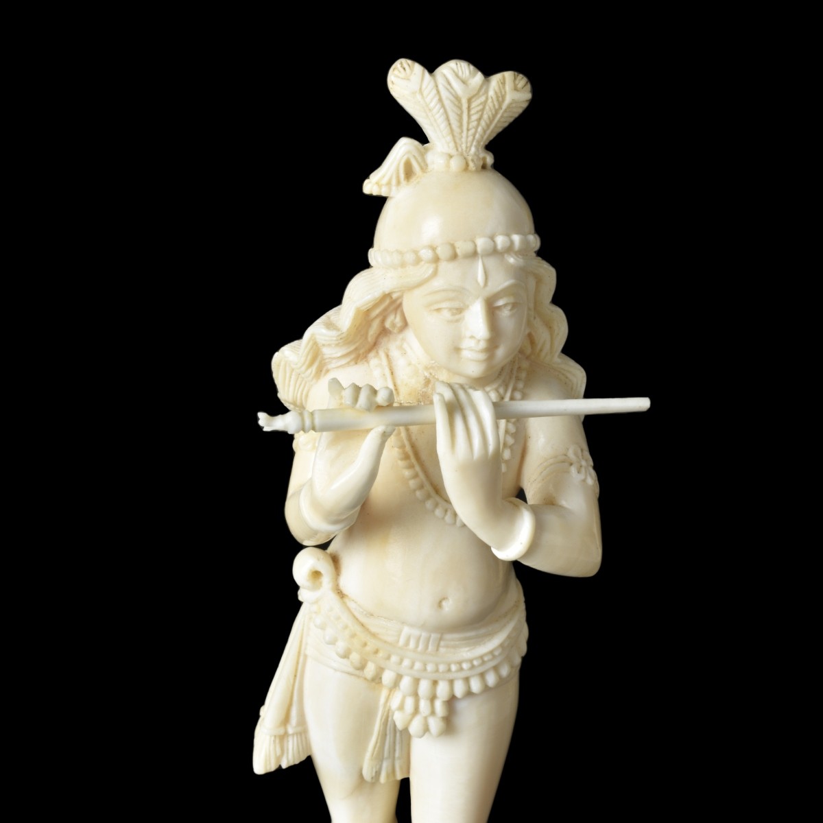 Antique Indian Carved Figurine