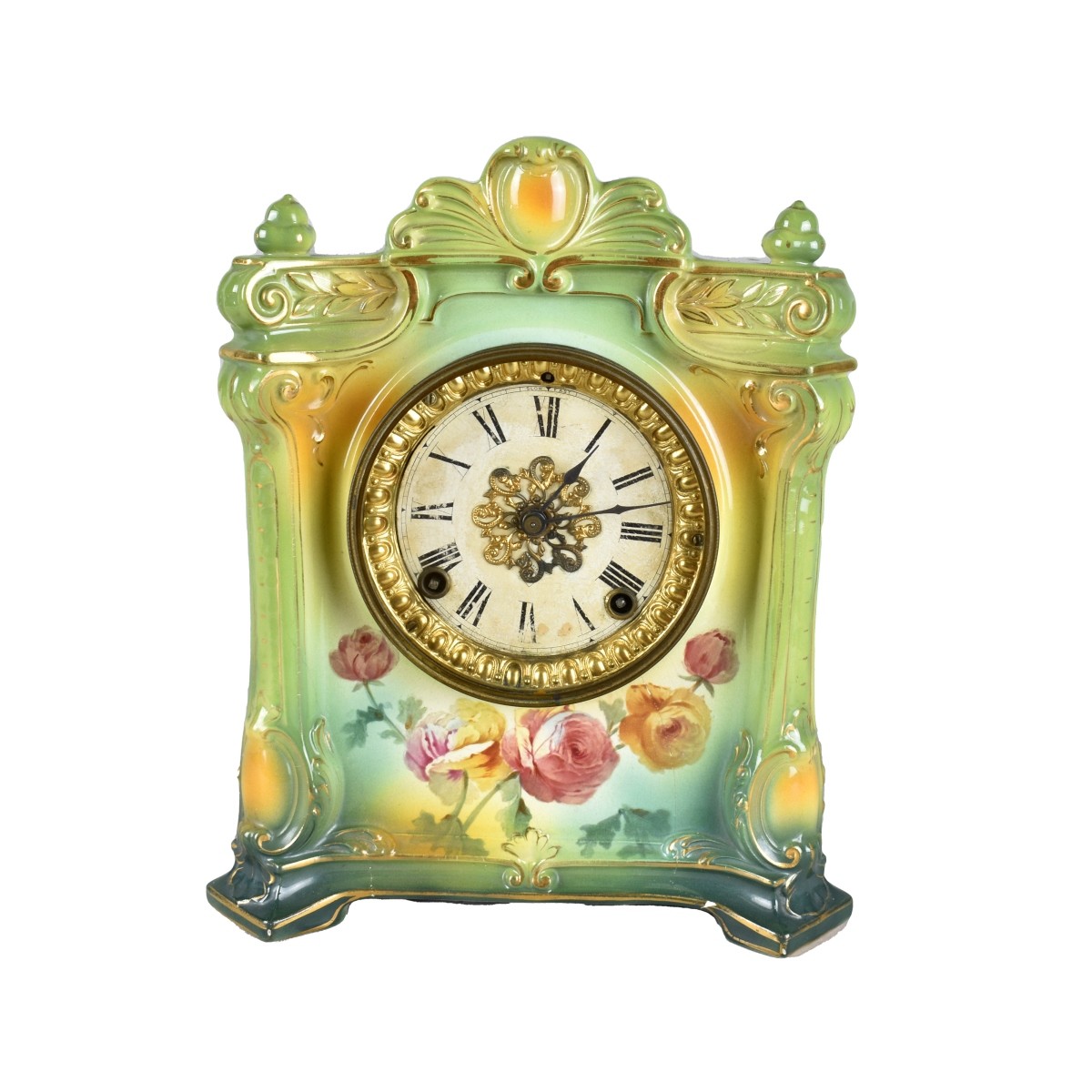Antique Royal Bonn Mantel Clock