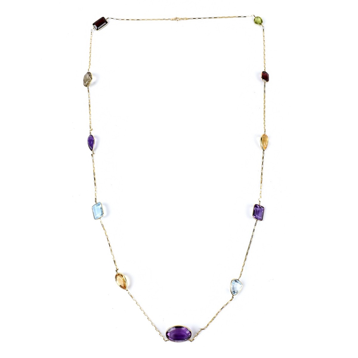 H. Stern Gemstone and 14K Necklace