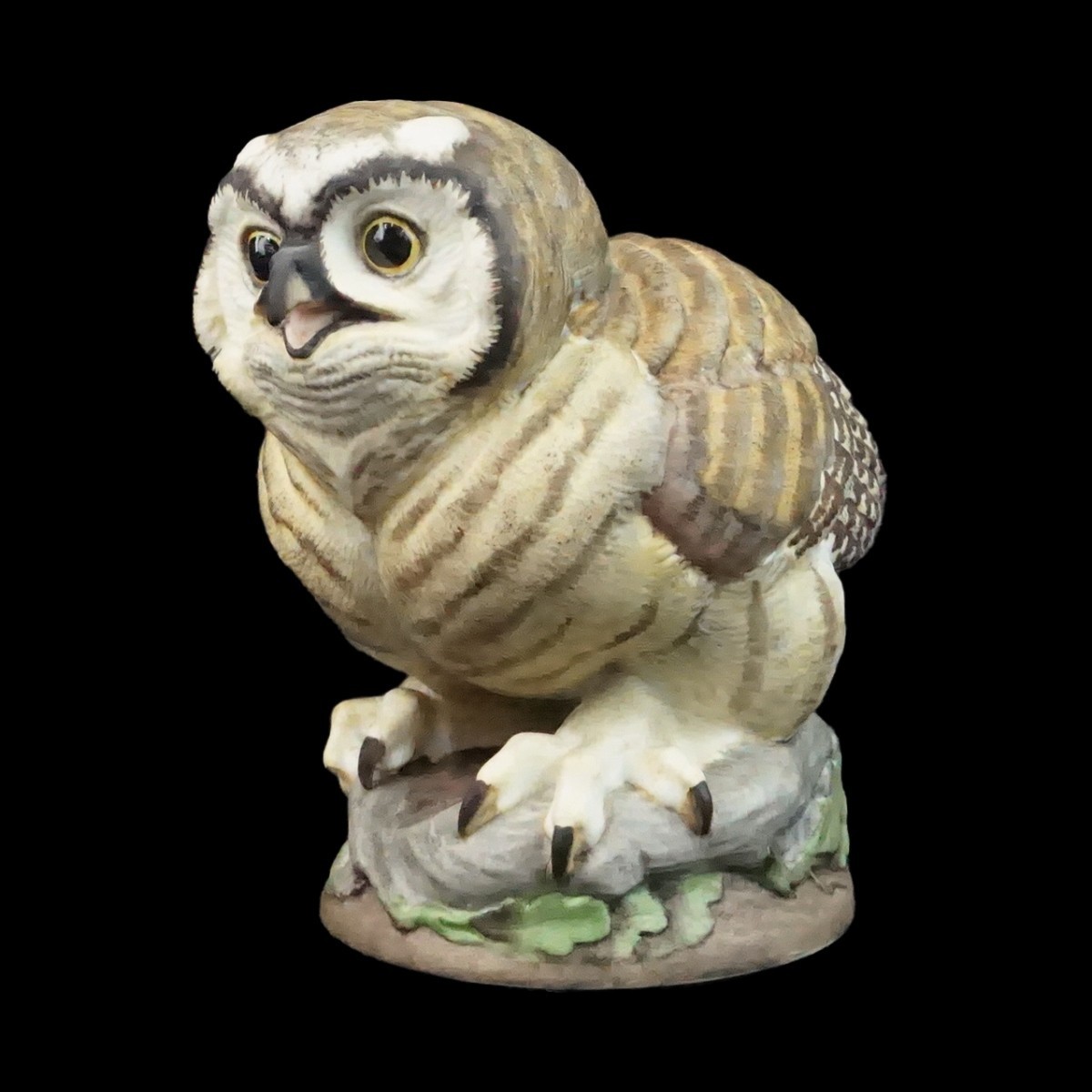 Boehm Porcelain Owl Figurine