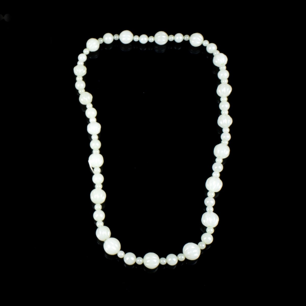 Serpentine Jade Bead Necklaces