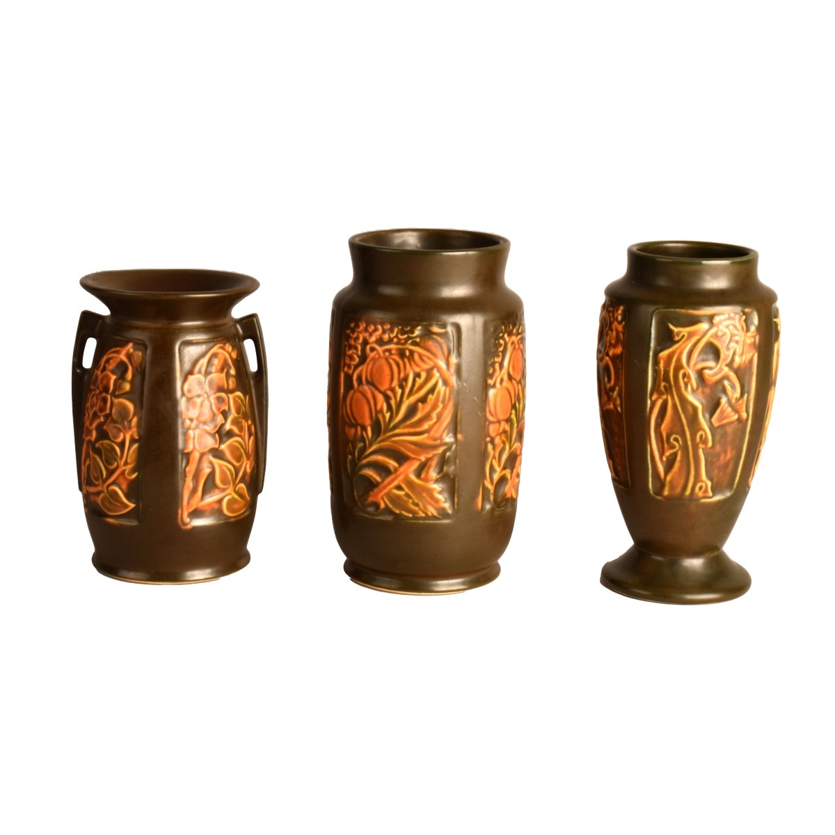Antique Roseville Pottery Vases
