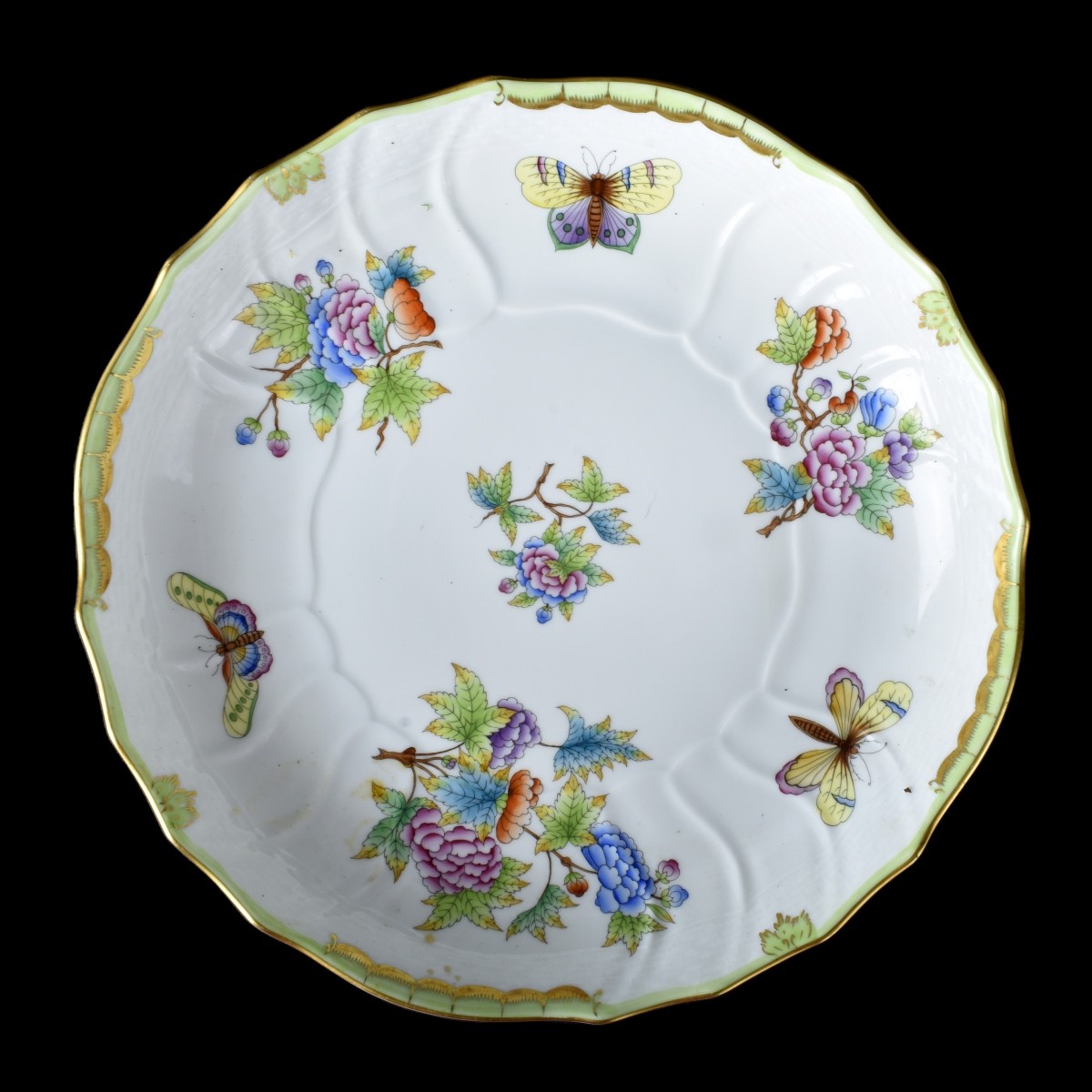 Large Herend Porcelain Tableware