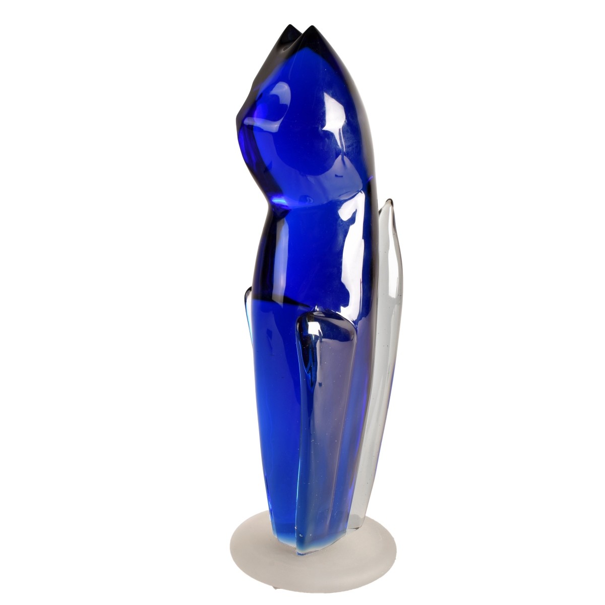 Large Murano Art Glass Figurine