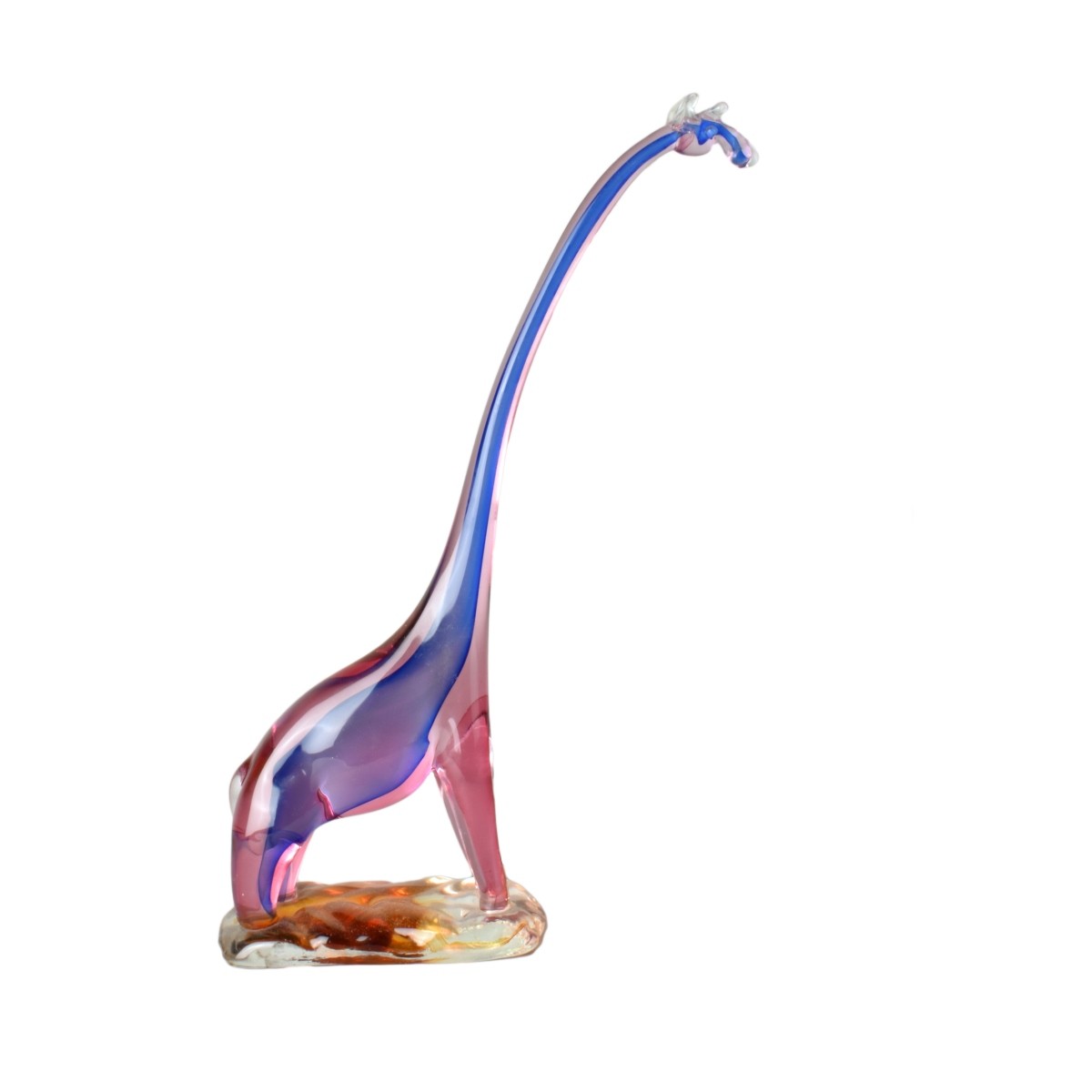 Murano Art Glass Giraffe Figurine