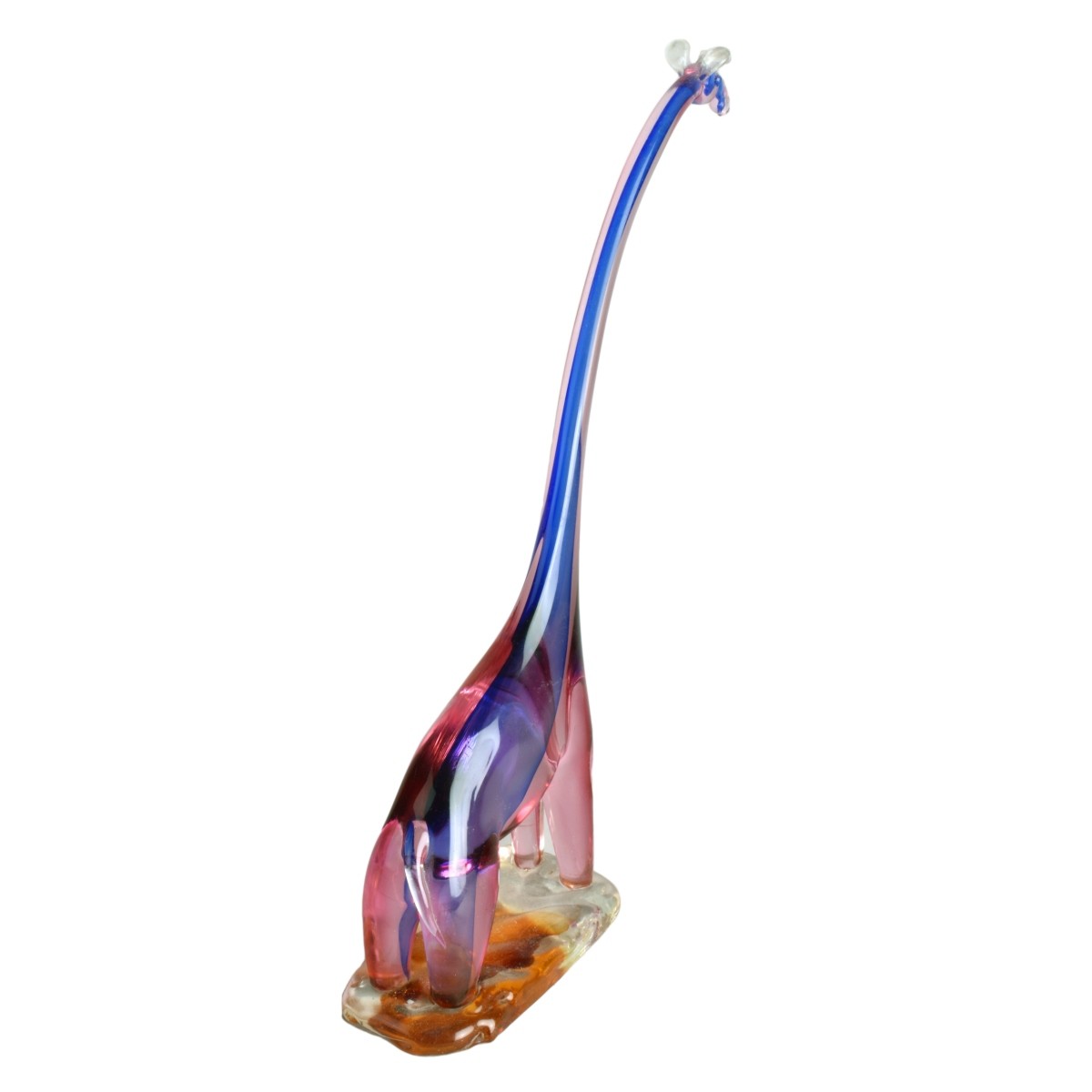 Murano Art Glass Giraffe Figurine