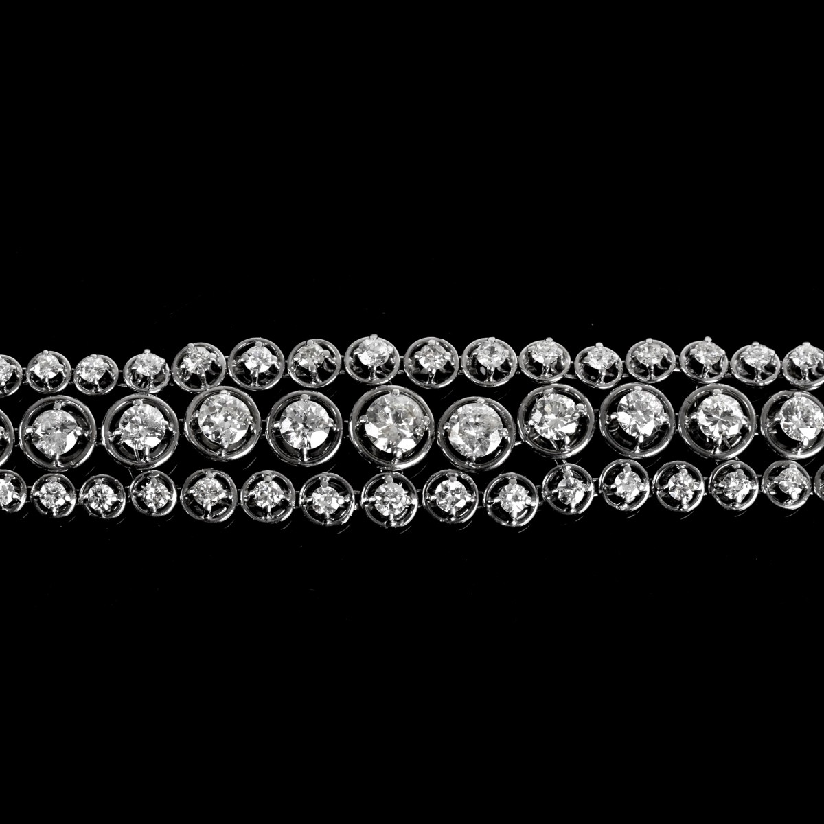 Diamond and Platinum Bracelet