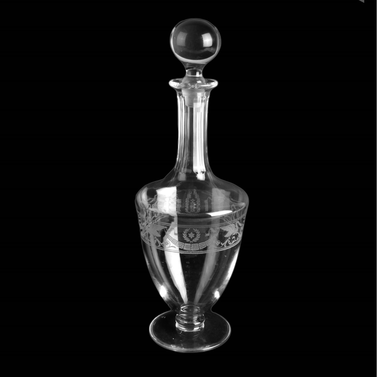 Baccarat Crystal Croizet Royal Reserve Decanter