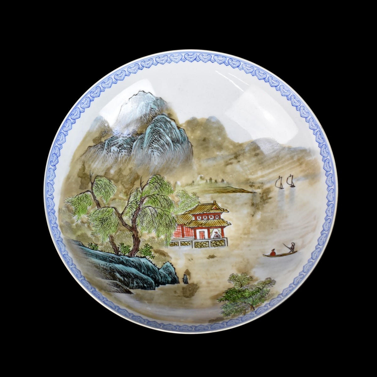 Chinese Eggshell Porcelain Bowl