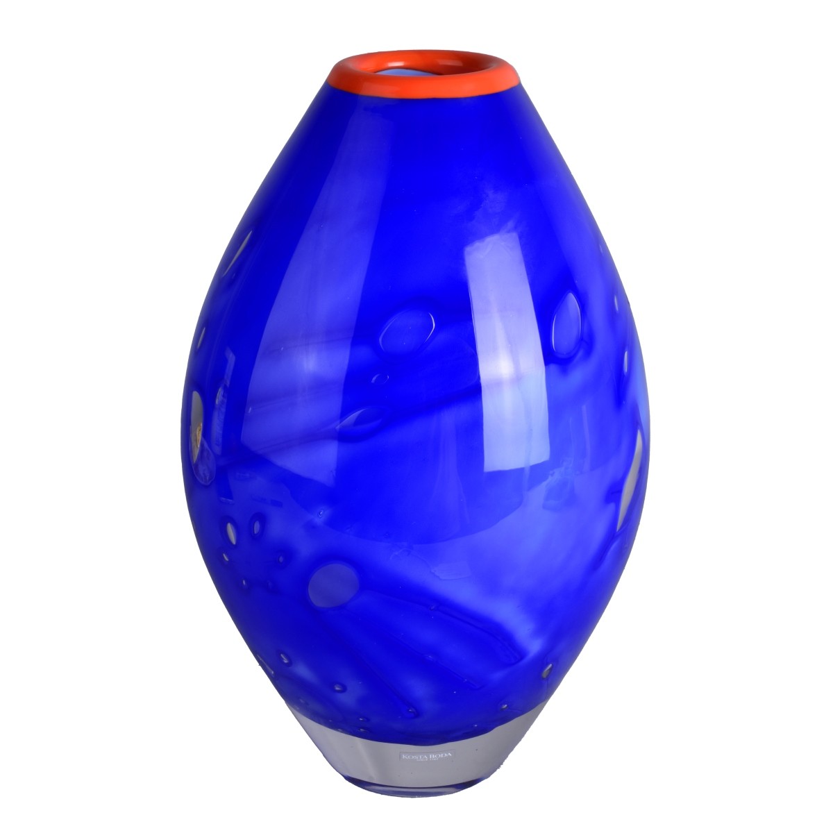 Kosta Boda Art Glass Vase