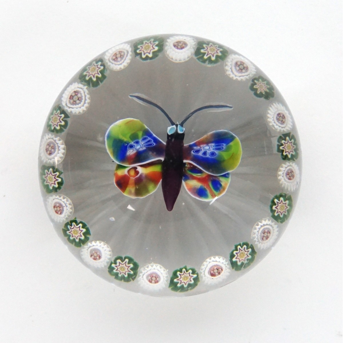 Baccarat Paperweight Butterfly