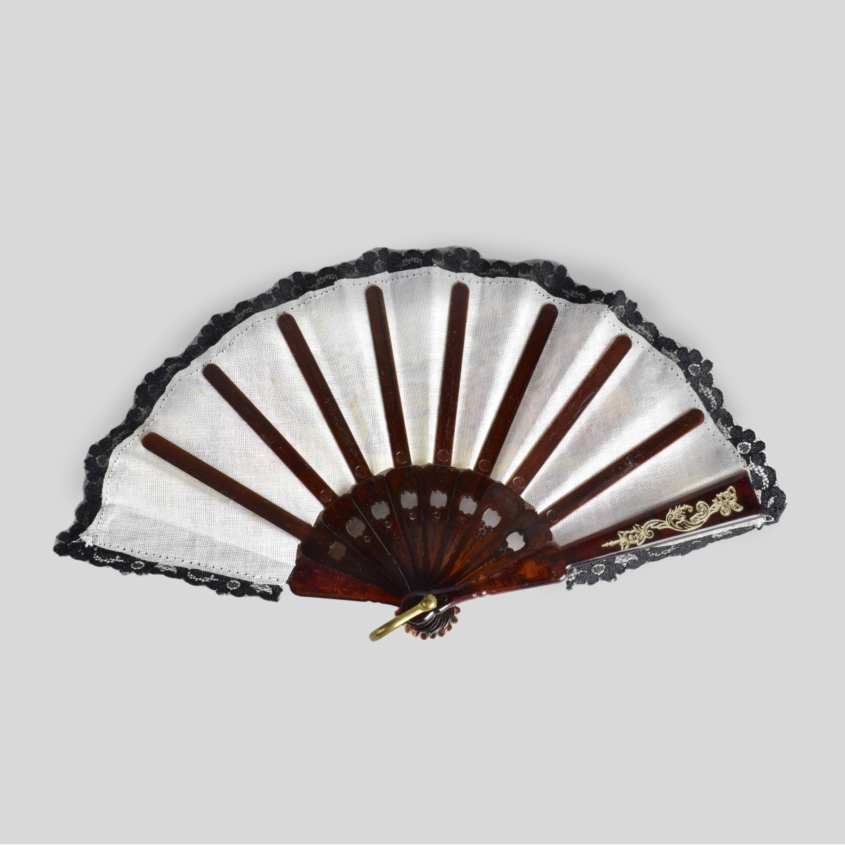 Vintage Hand Painted Folding Fans