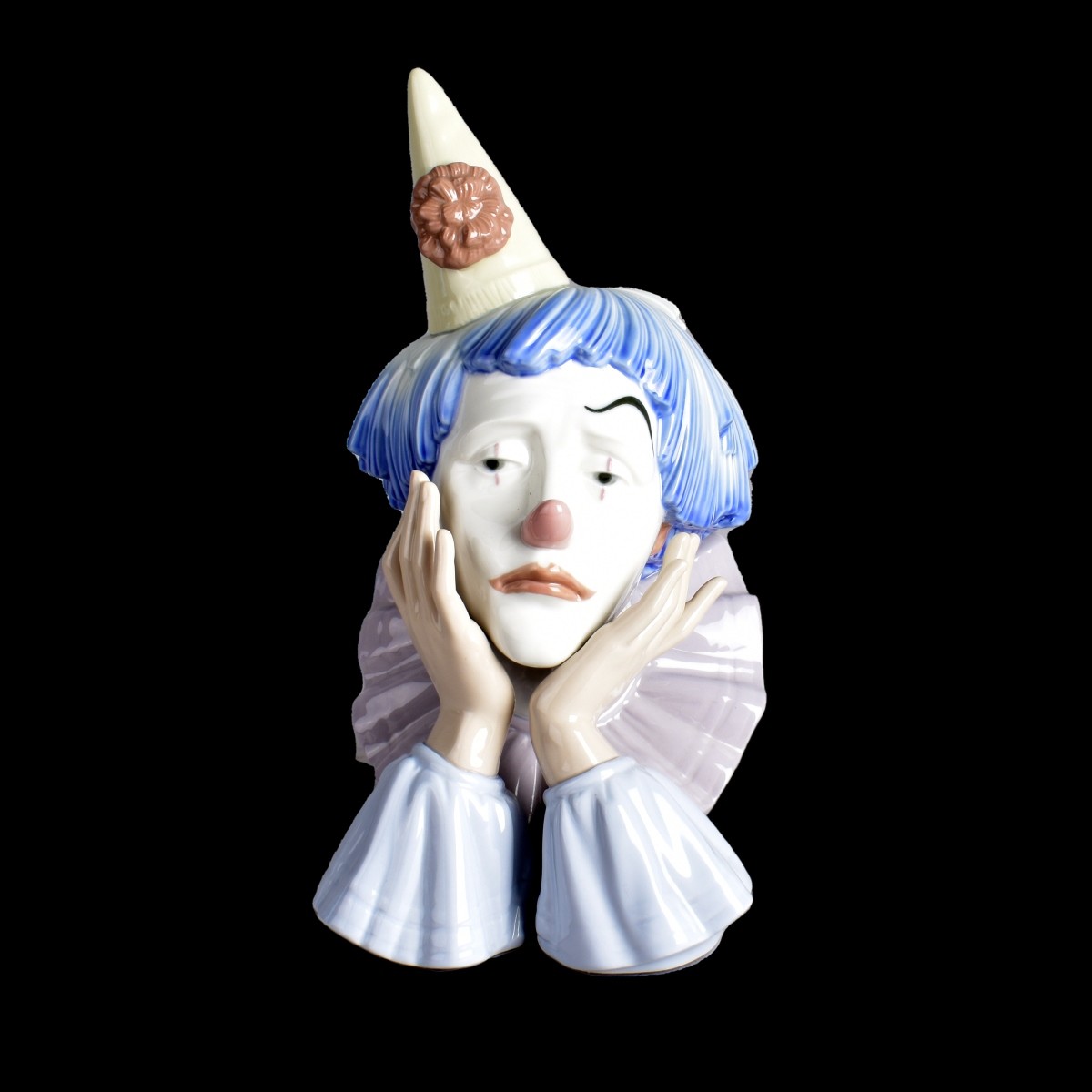 Lladro "Sad Clown" Figurine