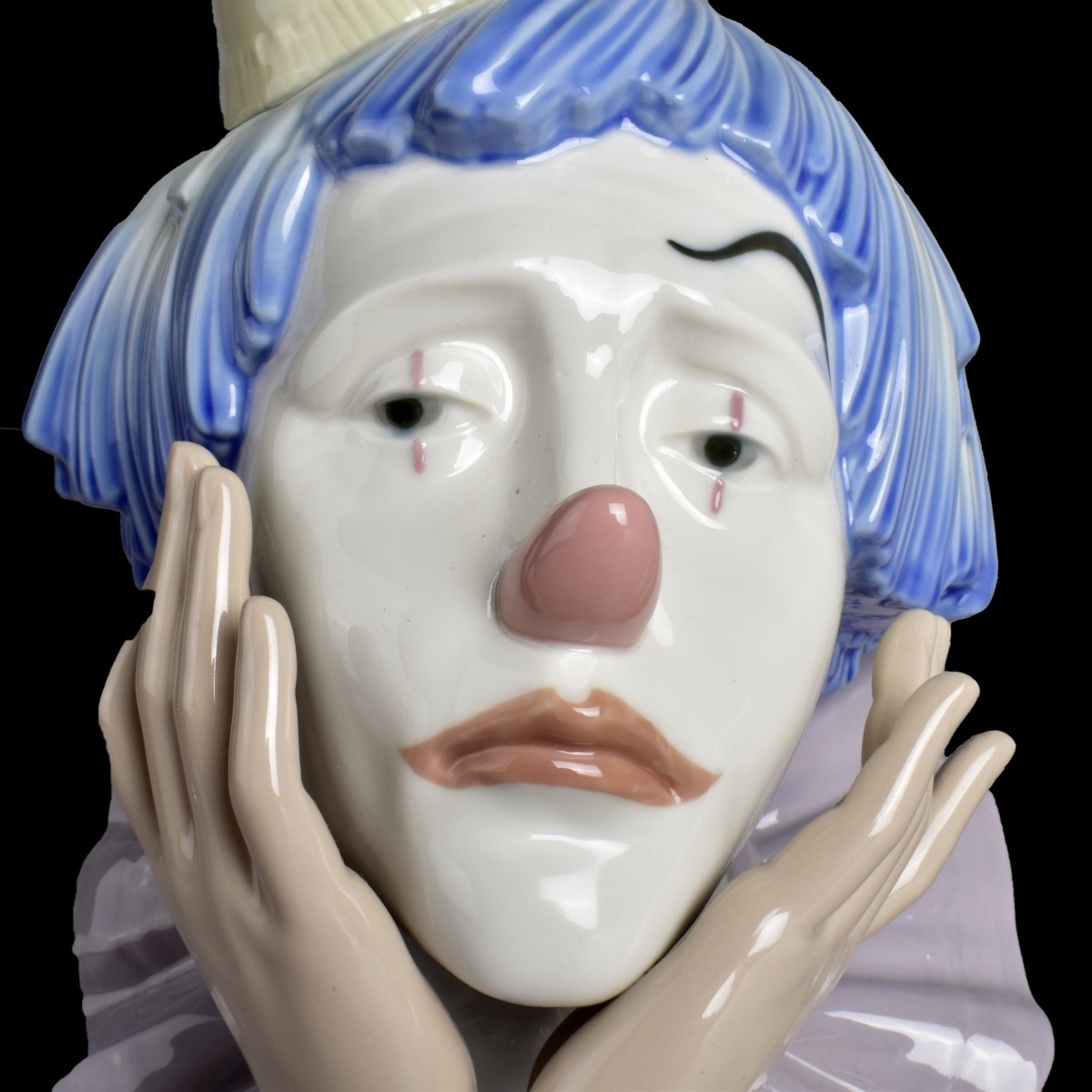 Lladro "Sad Clown" Figurine