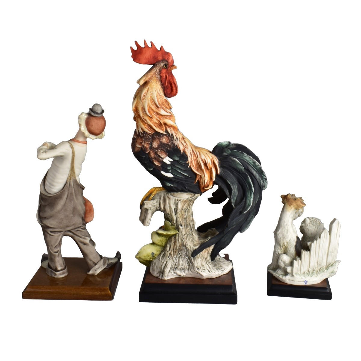 Three Giuseppe Armani Porcelain Figurines