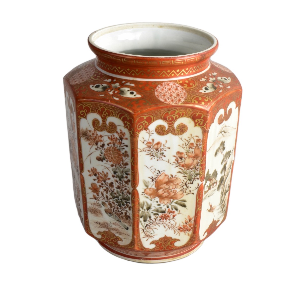 Antique Japanese Kutani Vase