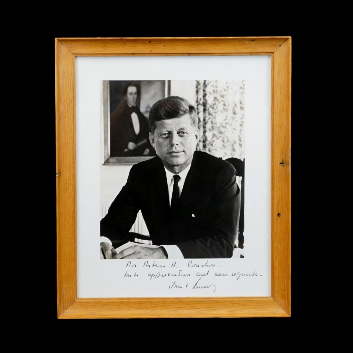 John F. Kennedy (1917-1963) signed Photograph