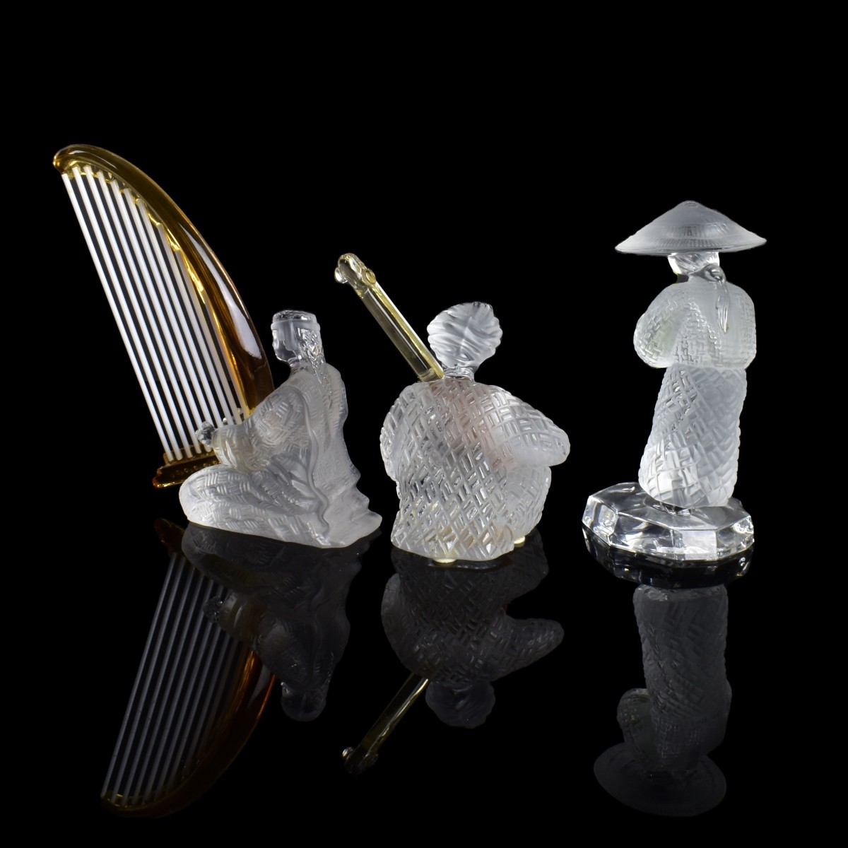 Saint Louis Crystal Figurines