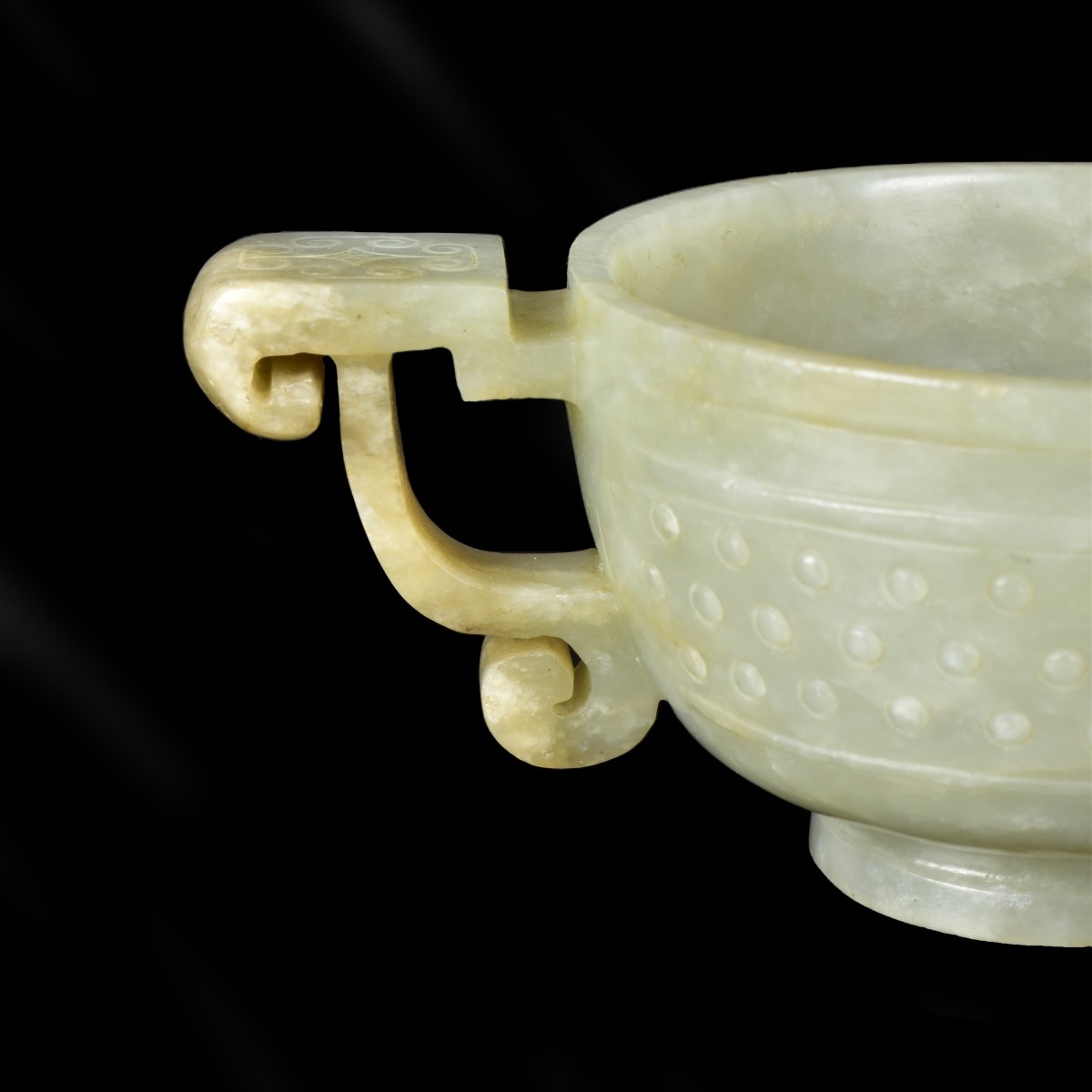 Chinese Carved Jade Cup