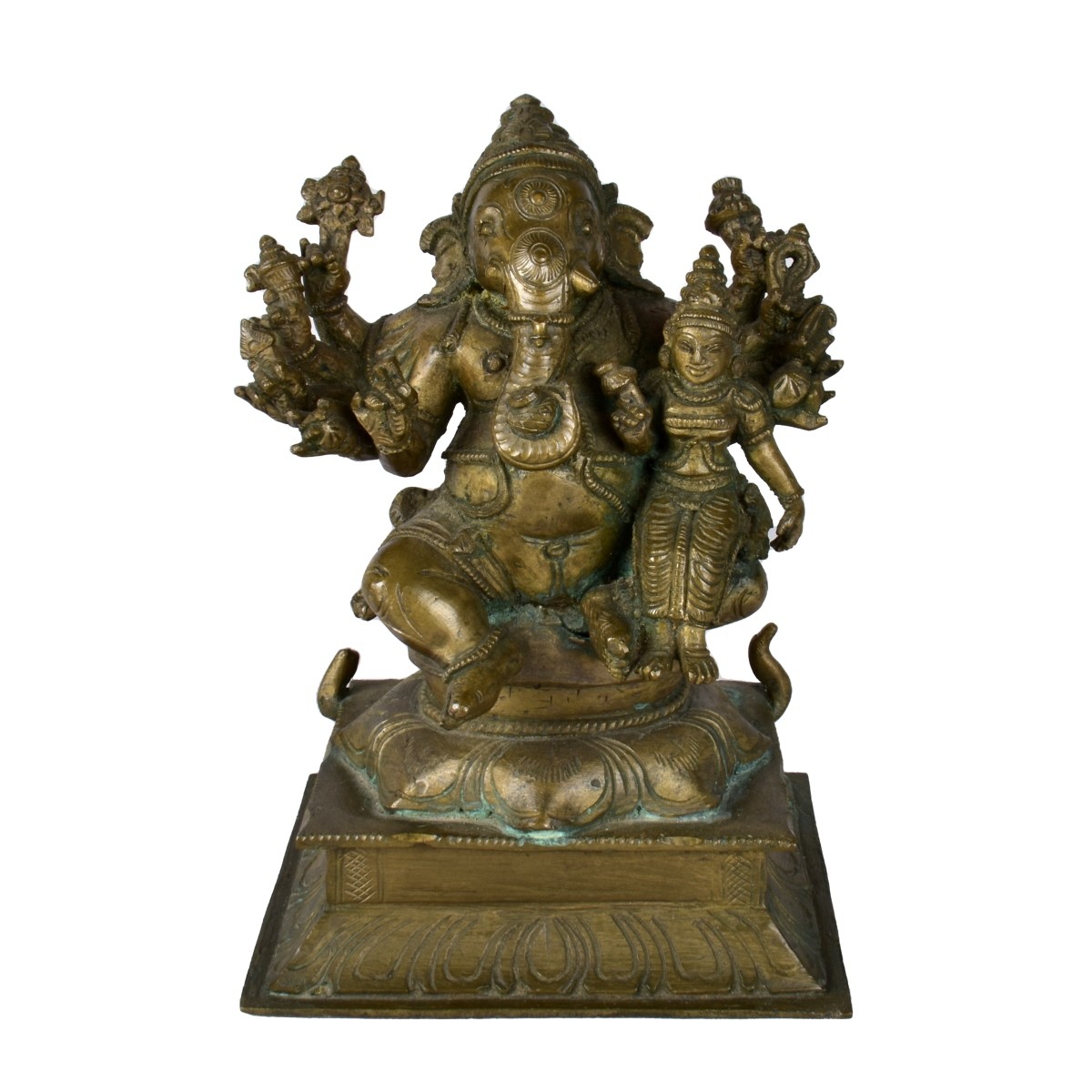 Thai Bronze Sculpture of a Ganesh
