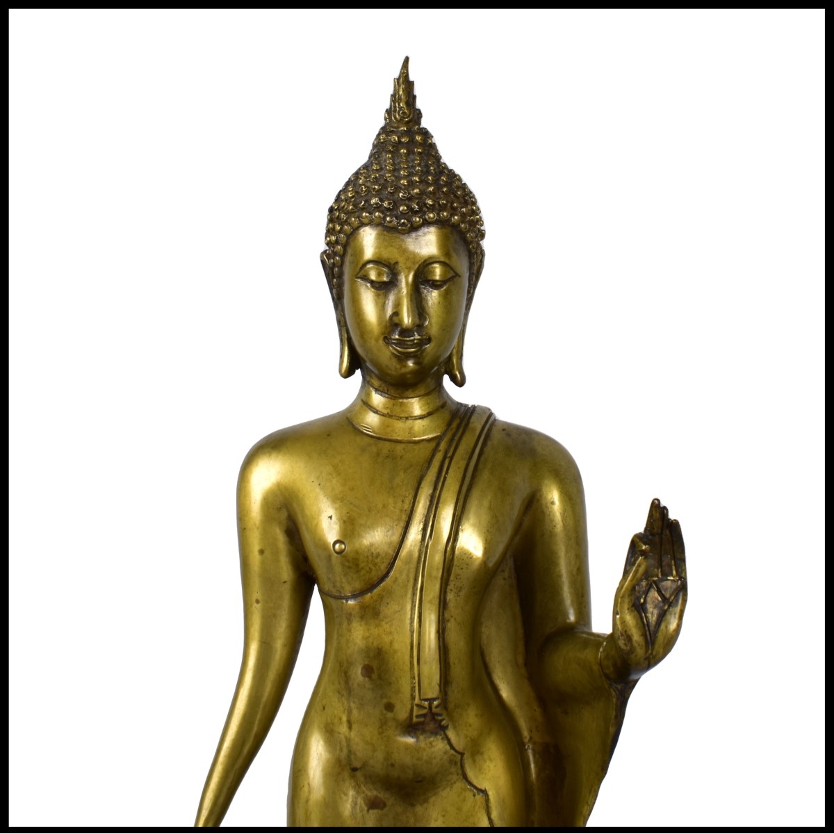 20th C. Thai Bronze Sculpture
