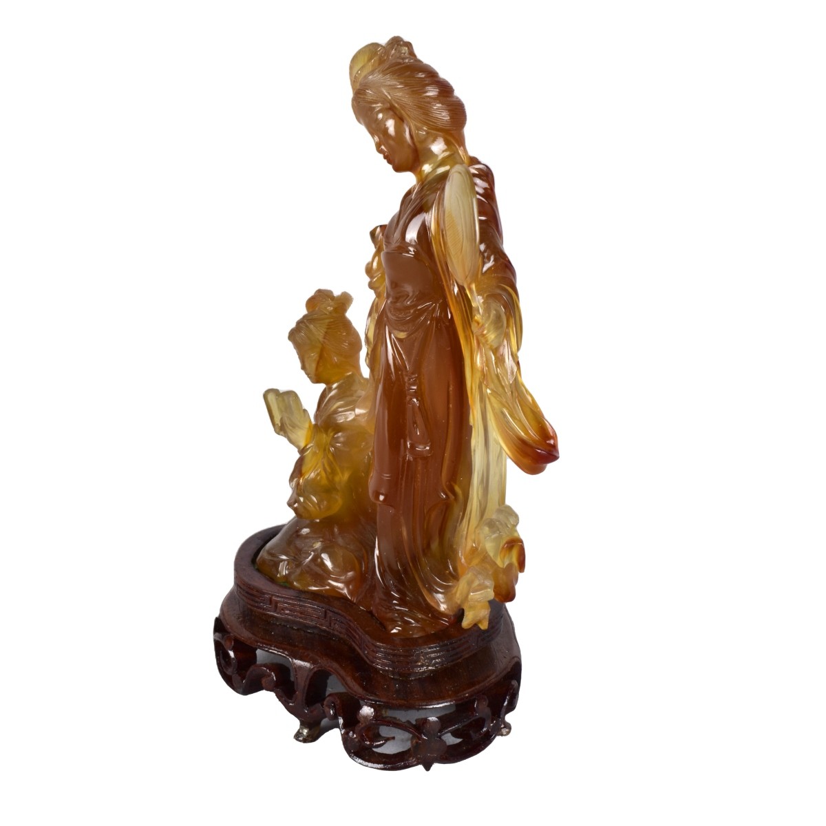 Chinese Carved Agate Group