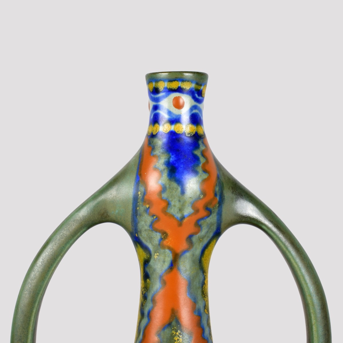 Antique Gouda for Liberty & Co Vase
