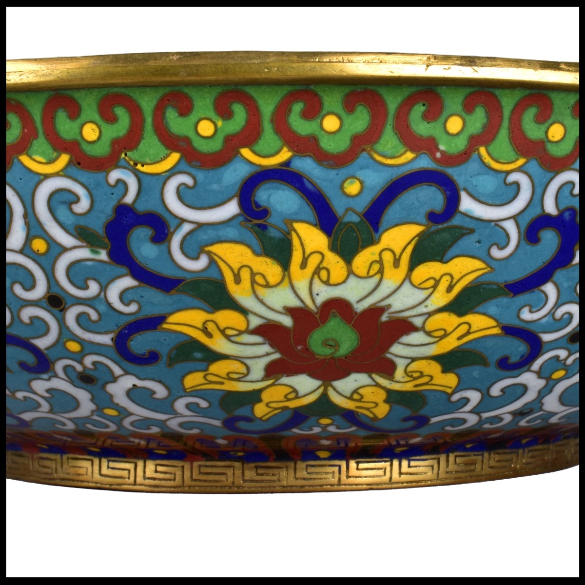 Chinese Cloisonne Covered Box