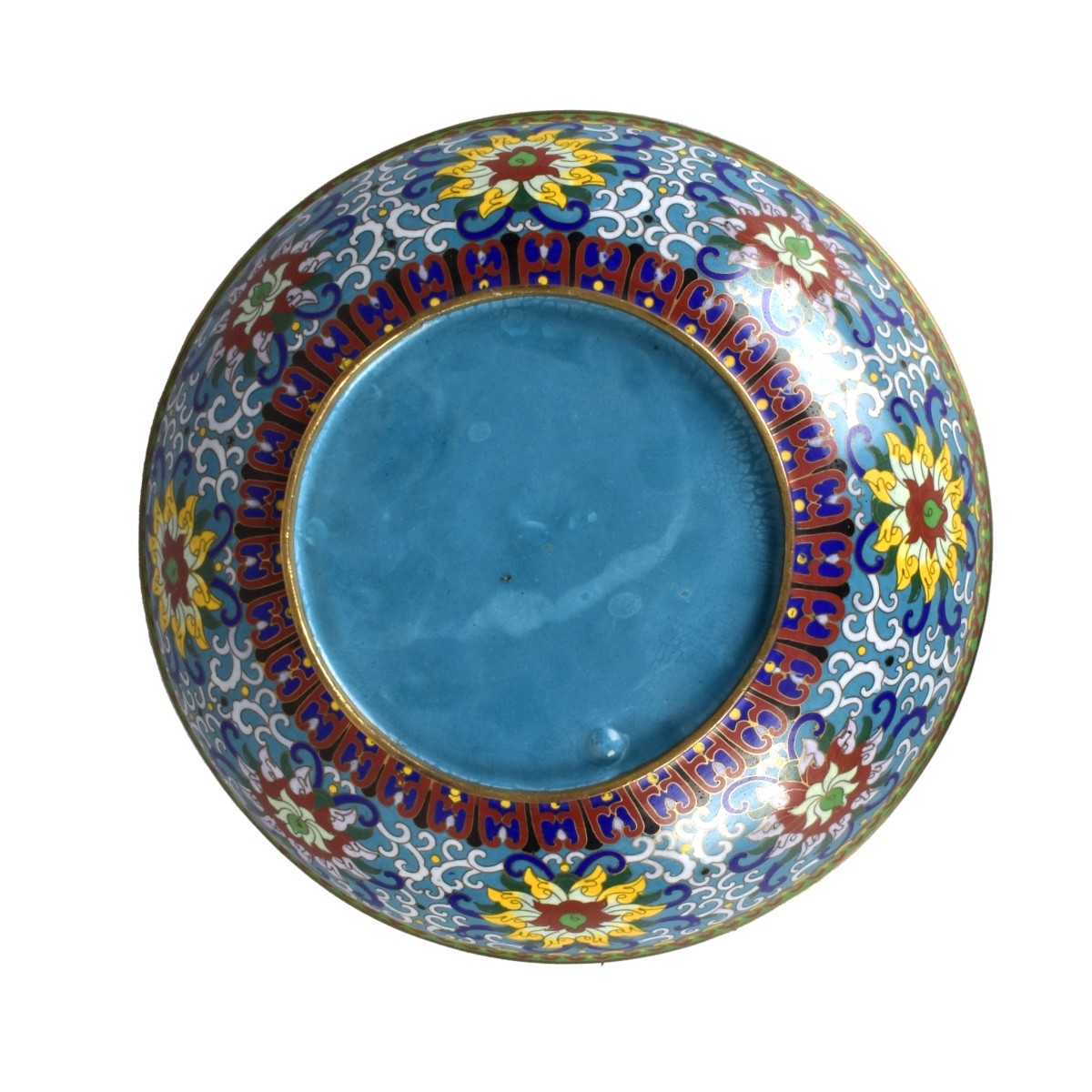Chinese Cloisonne Covered Box