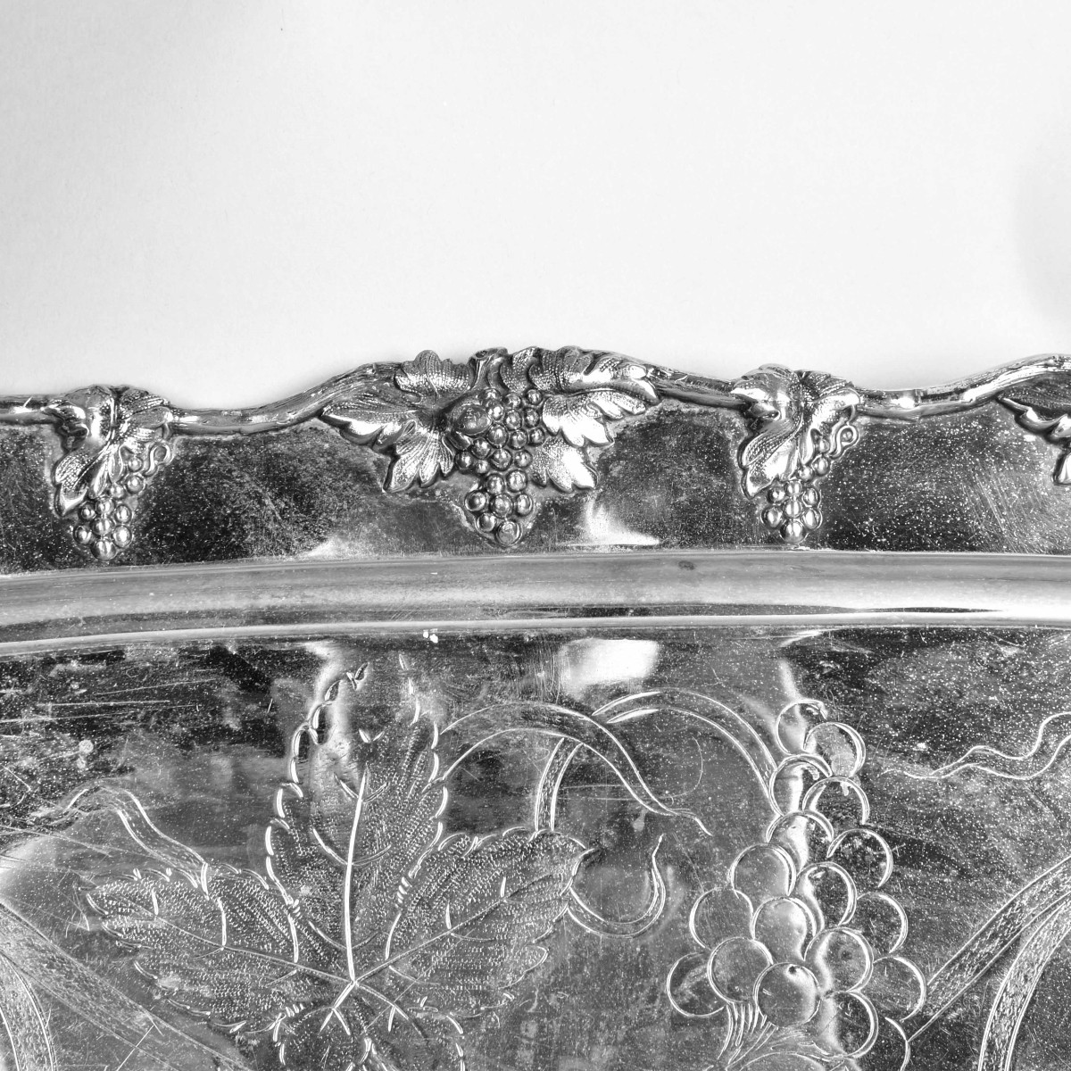 Large Silver Plate Tray