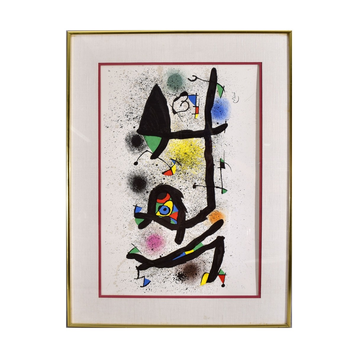After: Joan Miro (1893 - 1983)