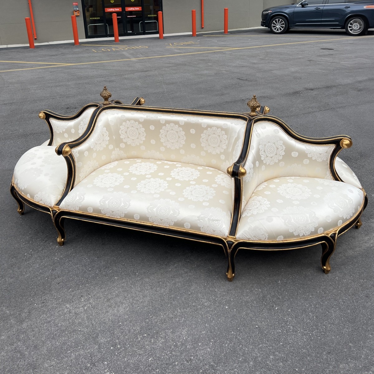 Large Custom Made Banquette Sofa
