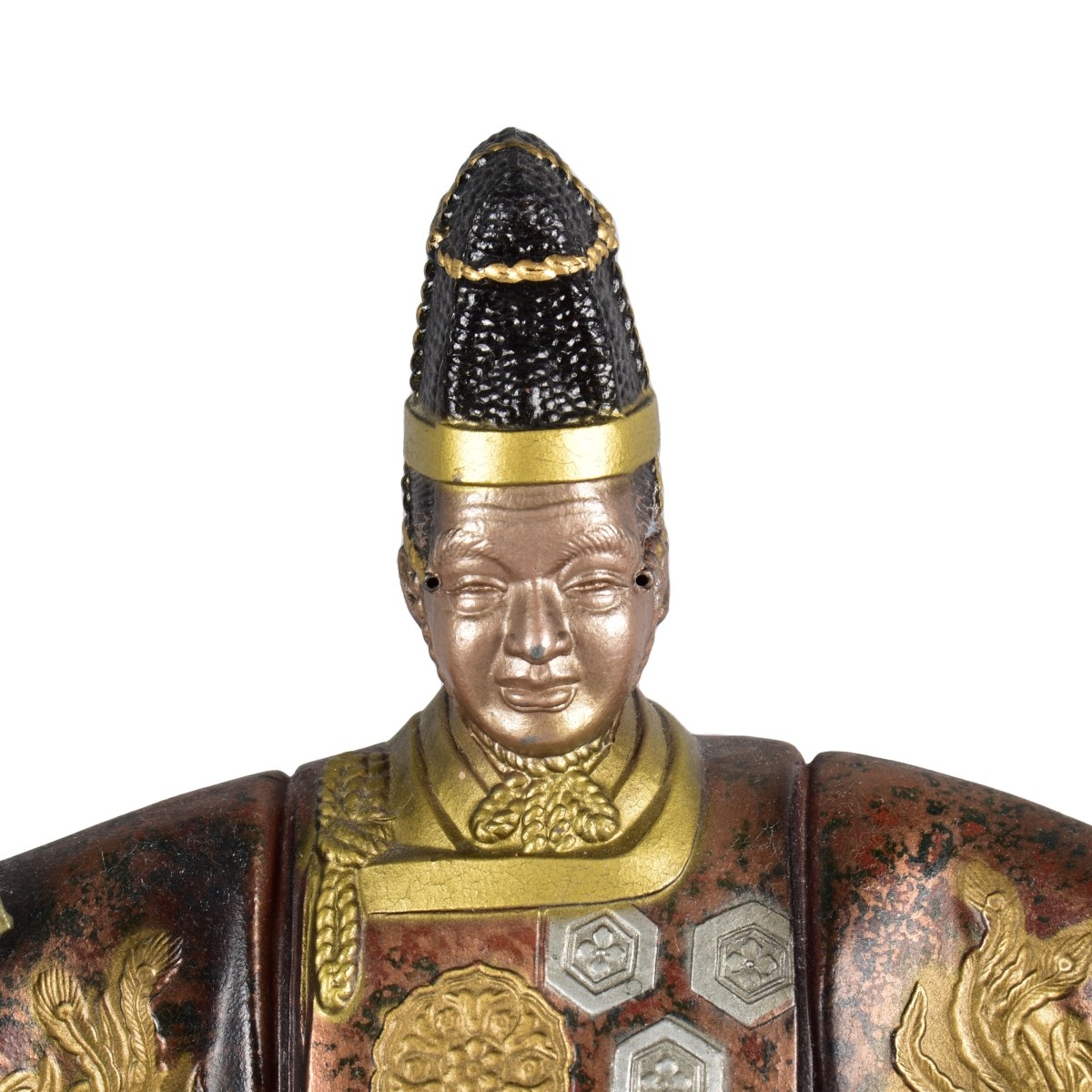 Japanese Polychrome Court Figures