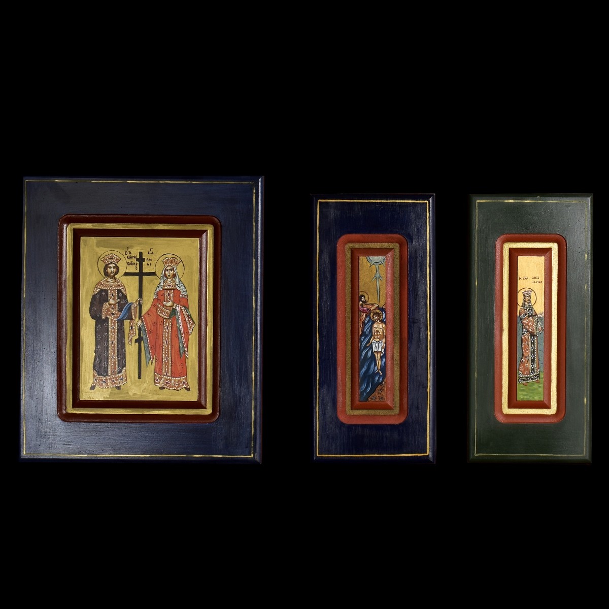 Three Russian Religious Icons