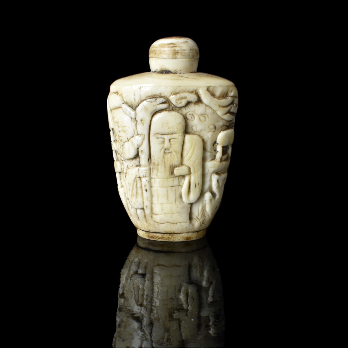 Chinese Carved Snuff Bottle