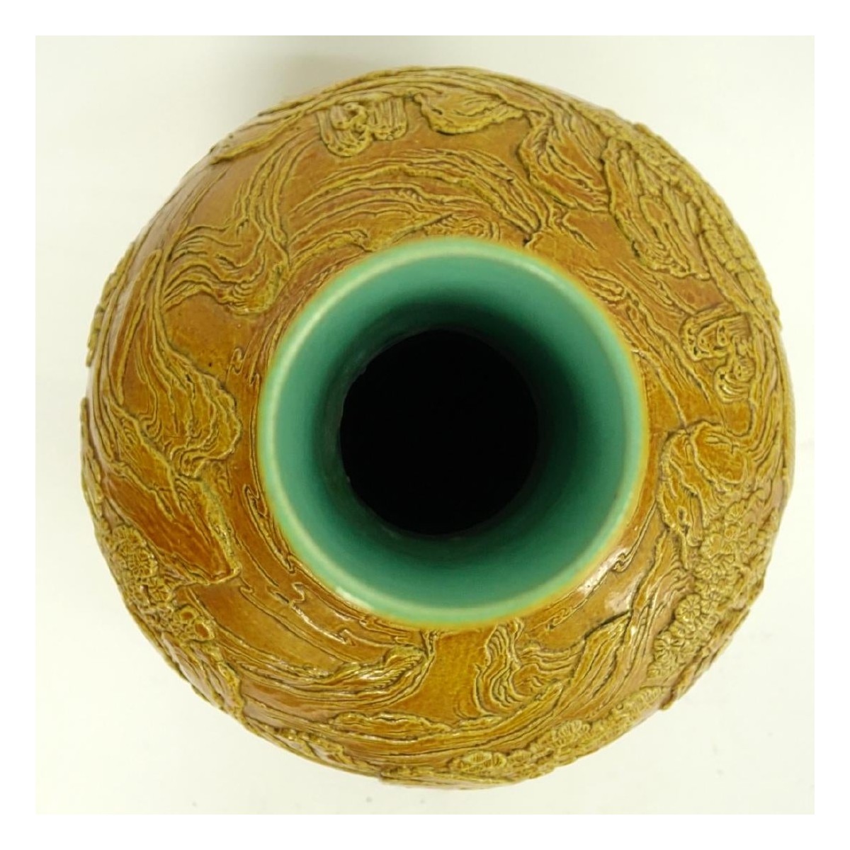 Chinese Yellow Glaze Porcelain Vase