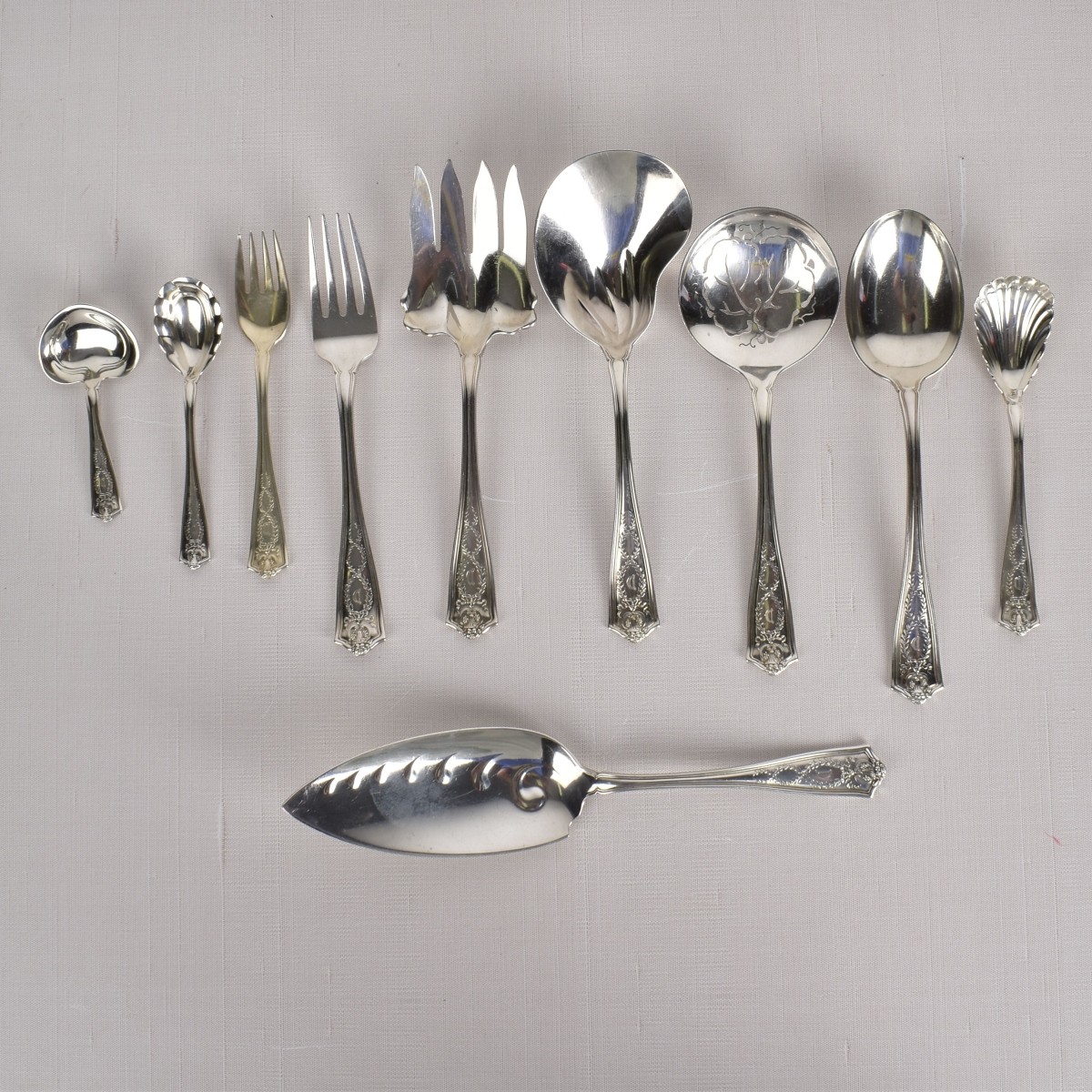 Tiffany & Co. "Winthrop" Sterling Flatware