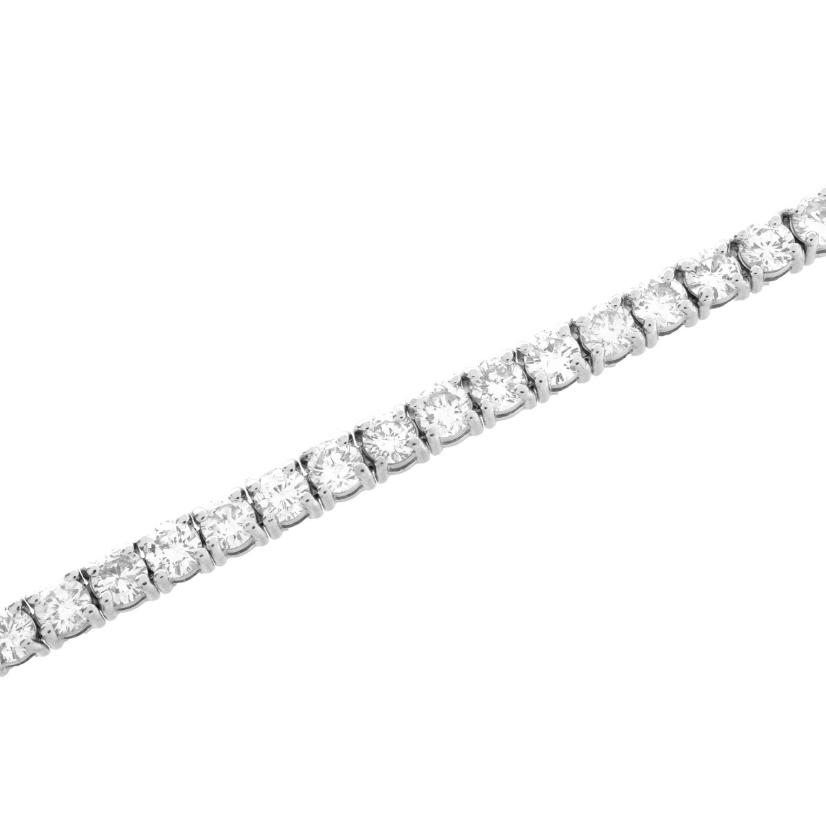 Diamond and 14K Tennis Bracelet