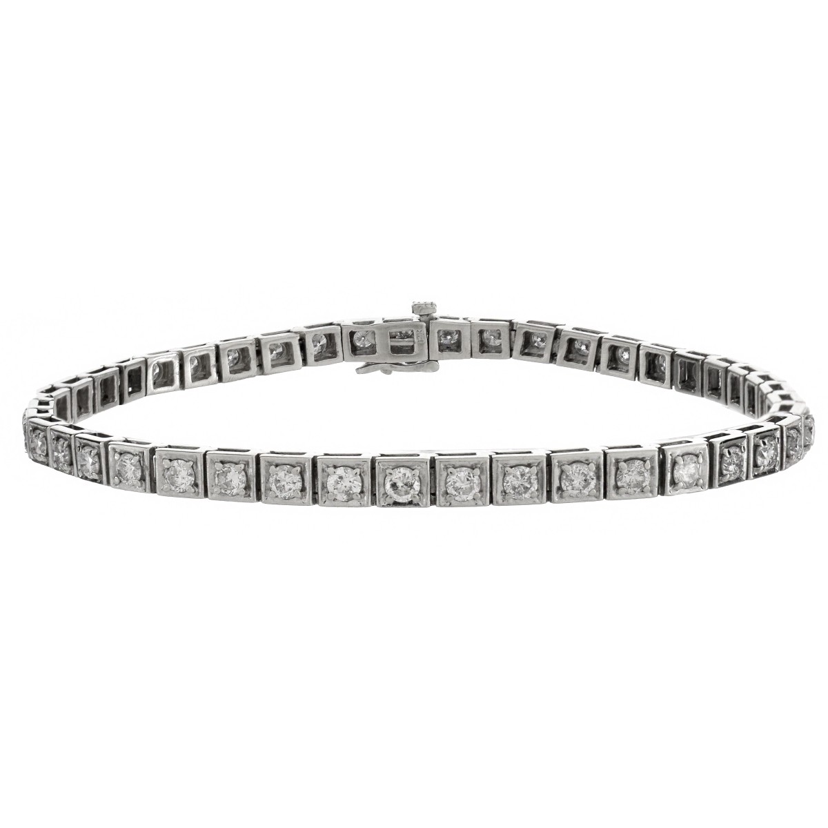 Diamond and 14K Bracelet